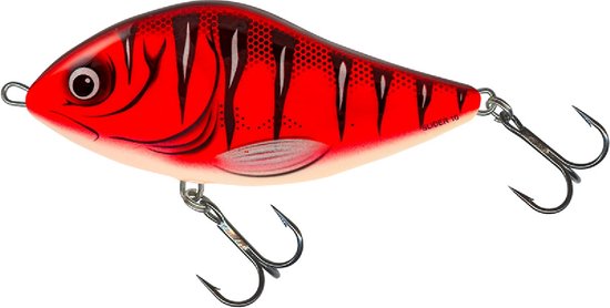 Salmo Floating Slider (10cm - 36g) - Size : Red Wake van Salmo