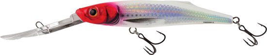 Salmo Freediver 12Cm Holographic Red Head van Salmo