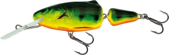 Salmo Frisky Deep Runner - Plug - Real Hot Perch - 7cm - Perch van Salmo