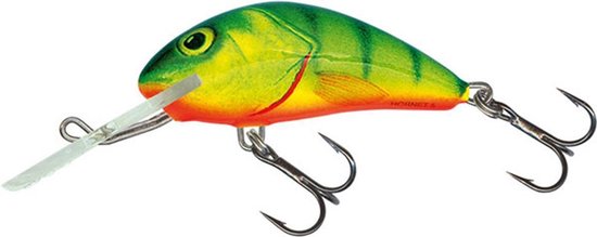 Salmo Hornet - 4 cm - zinkend - hot perch van Salmo