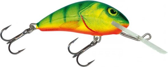 Salmo Hornet - 5 cm - zinkend - hot perch van Salmo