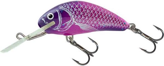 Salmo Hornet Floating (diepte 2-4.6m) 5cm - 7gr - Kleur : UV Purple van Salmo