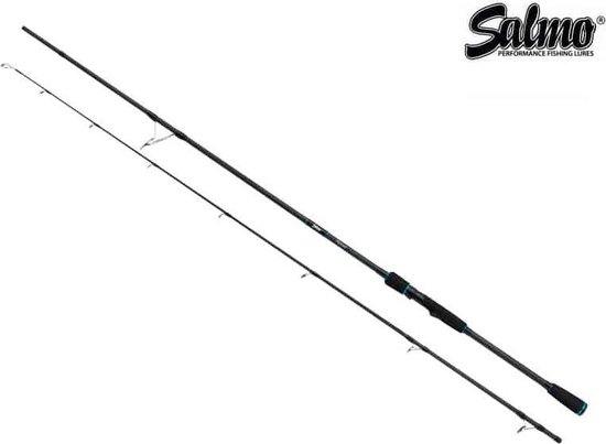 Salmo Hornet Pro Roofvishengel - Heavy - 240cm - 20-60g - 2-Delig - Zwart van Salmo