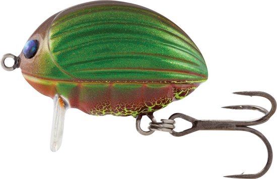 Salmo Lil' Bug Floating 3cm Green Bug van Salmo