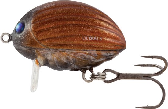 Salmo Lil' Bug Floating (diepte surface) 3cm - 4.3g - Maat : Mat Bug van Salmo