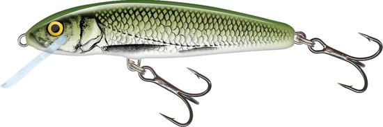 Salmo Minnow 7cm Sinking Olive Bleak | Kunstaas van Salmo