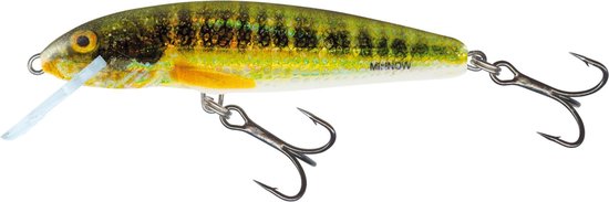 Salmo - Minnow Floating | Plug | Holo Real Minnow | 7cm - Zilver van Salmo
