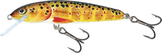 Salmo Minnow Floating - Plug - Trout - 5cm - Rainbow Trout van Merkloos