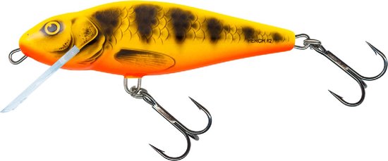 Salmo Perch Floating 12cm Yellow Red Tiger van Salmo