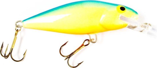 Salmo Perch Floating | Plug | Pearl Blue | 8cm van Salmo