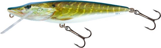 Salmo pike floating - 11 cm - real pike van Salmo