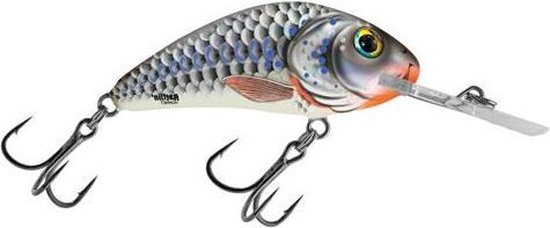 Salmo Rattlin Hornet - 6.5 cm - silver holo shad van Salmo