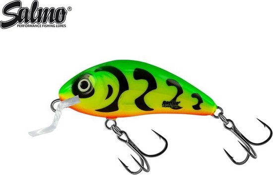 Salmo Rattlin Hornet Shallow - 4.5 cm - green tiger van Salmo