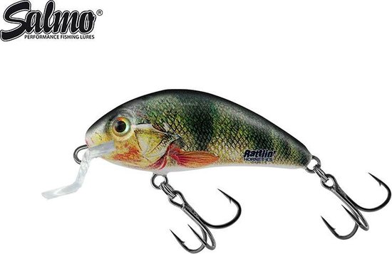 Salmo Rattlin Hornet Shallow - 4.5 cm - supernatural perch van Salmo