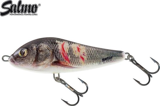 Salmo Rattlin Slider - 11 cm - supernatural wounded dace van Salmo