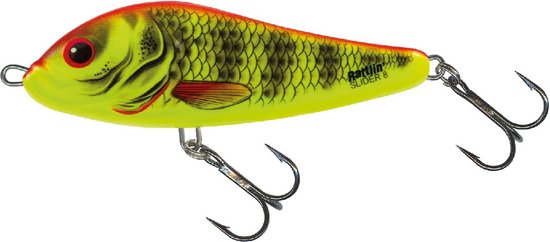 Salmo Rattlin Slider Sinking 11Cm Bright Perch van Salmo