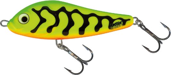 Salmo Rattlin Slider Sinking 11Cm Green Tiger van Salmo