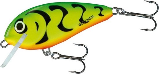 Salmo Sinking Butcher 5cm 7gr (diepte 1.0-2.0m) - Kleur : Green Tiger van Salmo