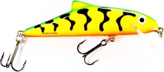 Salmo Skinner Floating | Plug | Green Tiger | 10cm van Salmo