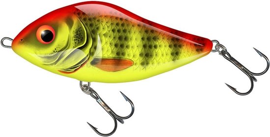 Salmo Slider - 7 cm - bleeding blue shad van Salmo