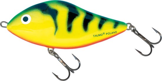 Salmo Slider Floating 10cm Real Hot Perch van Salmo