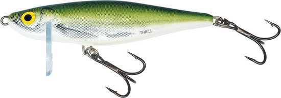 Salmo Thrill Sinking - Plug - Olive Bleak - 5cm - Olijfgroen van Salmo