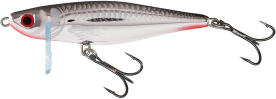 Salmo Thrill Sinking - Plug - Silver Flashy Fish - 7cm - Zilver