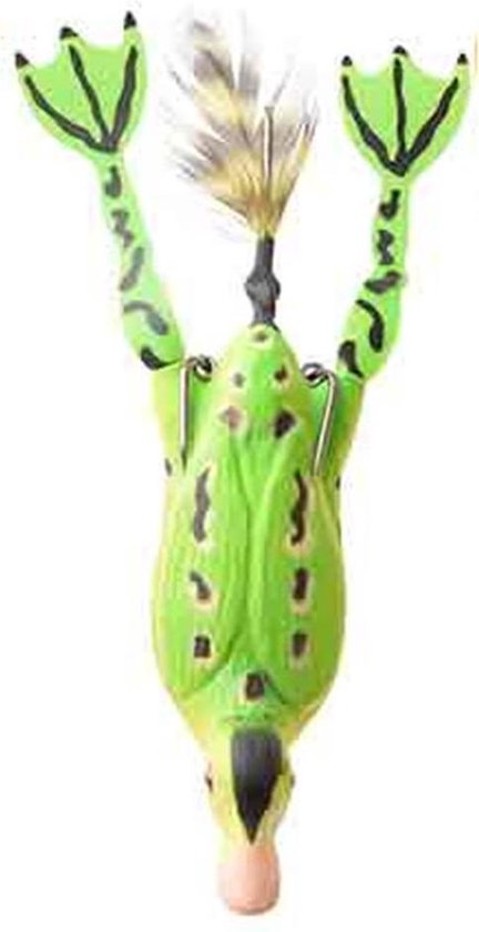 Savage Gear 3D Hollow Duckling Weedless - Fruck - 7.5cm - 15g - Groen van Savage Gear