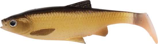 Savage Gear 3D LB Roach Paddletail - Dirty Roach - 7.5cm - 5g - 4 Stuks van Savage Gear