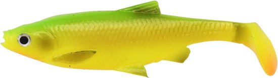 Savage Gear 3D LB Roach Paddletail - Firetiger - 10cm - 10g - 3 Stuks - Fire Tiger van Savage Gear