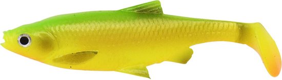 Savage Gear - 3D LB Roach Paddletail | Firetiger | 7.5cm | 5g | 4 Stuks - Fire Tiger van Savage Gear