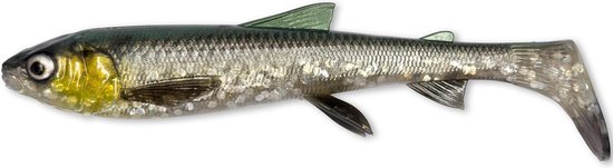 Savage Gear 3D Whitefish Shad | 20cm | 62g Green Silver 20cm van Savage Gear