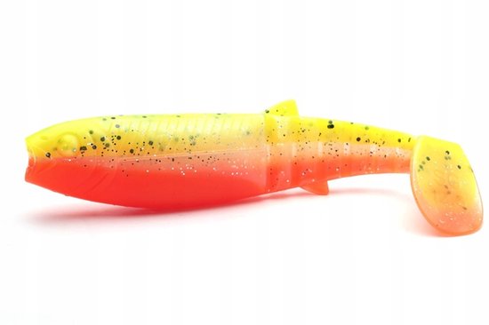 Savage Gear Cannibal Shad 10 cm Lemon Cracker - Visuitrusting