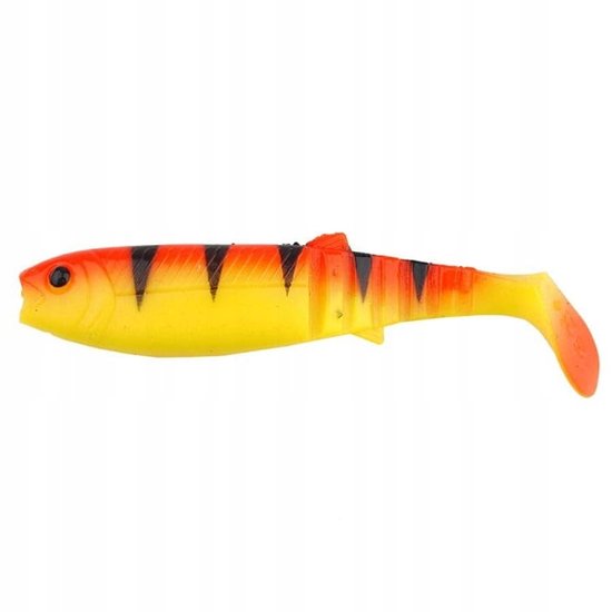 Savage Gear Cannibal Shad 10cm Gouden Ambulance - Zonder haak