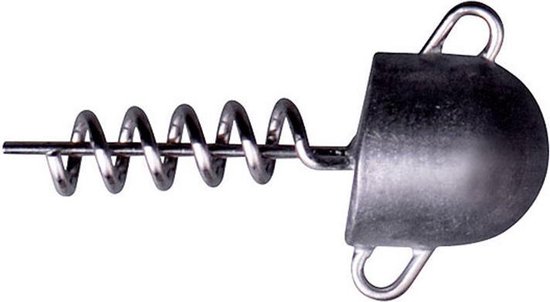 Savage Gear Cork Screw Heads - Loodkop - 20g - 2st - Zilver van Merkloos