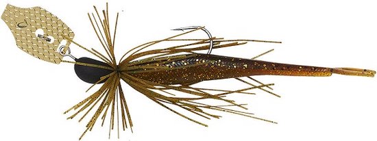 Savage Gear Crazy Swim Jig Motor Oil 10cm | 8.5g van Savage Gear