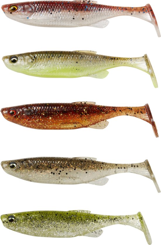 Savage Gear - FAT MINNOW T - TAIL - 10.5 cm - 11 g - CLEARWATER MIX