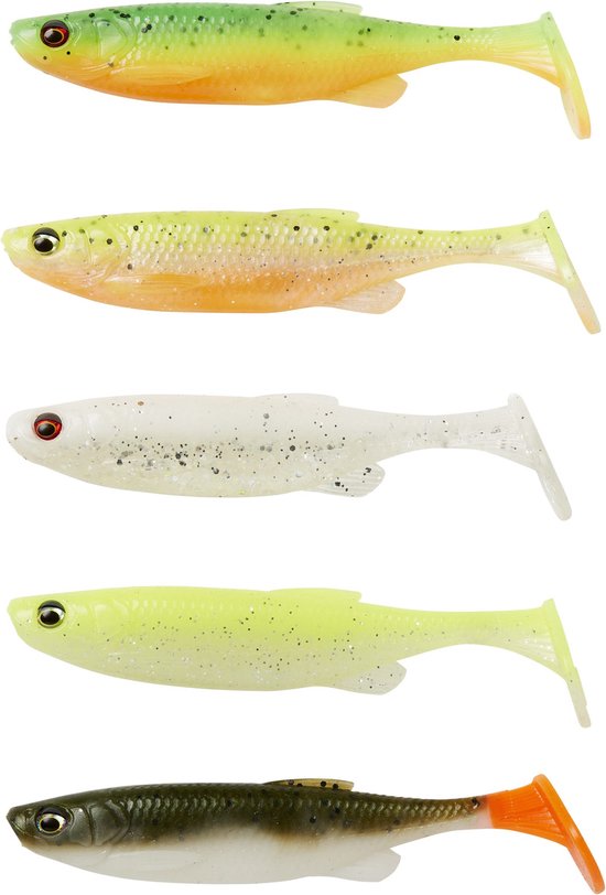 Savage Gear - FAT MINNOW T - TAIL - 10.5 cm - 11 g - DARKWATER MIX