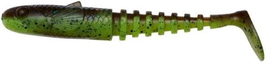 Savage Gear Gobster Shad Chartreuse Pumpkin 9cm van Savage Gear