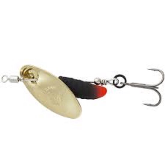 Savage Gear Grub Spinners | #1 | 3.8g Gold Black #1 | 3.8g van Savage Gear