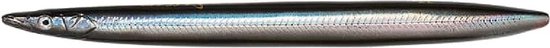 Savage Gear Line Thru Sandeel Pilker 150mm 27gr Black Silver van Savage Gear