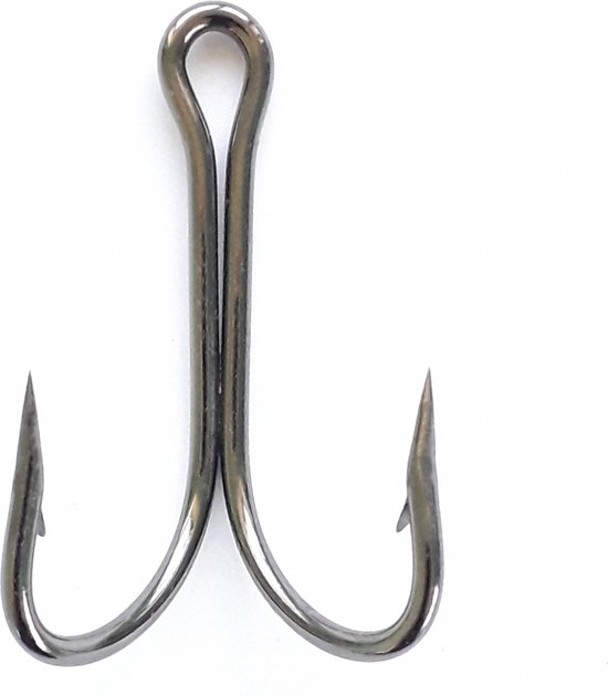 Savage Gear Open Double Hook Zwart / #6