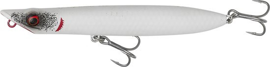 Savage Gear SLAP walker Oppervlakte plug - 12,5 cm - 20 gr - F golfball wit van Merkloos