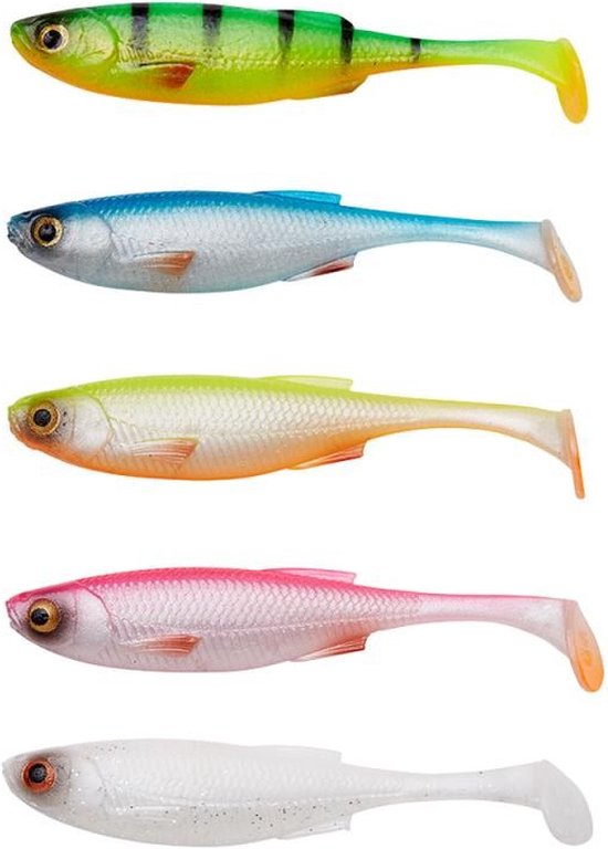 Savage Gear - Softbaits Craft Shad Dark Water Mix - Savage Gear van Merkloos