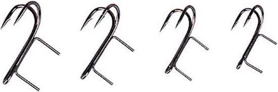 Savage Gear Twin Spike Double Hook | Haakmaat 8 | 6st van Savage Gear