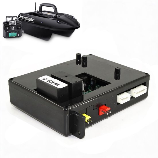 Scavenger Ultimate Baitcruiser XL - Baitmaster - Lakemaster - Voerboot - Reserve Onderdeel - Baitboat- Moederbord - Verbeterde Printplaat- Geleverd zonder zwarte plastic bo