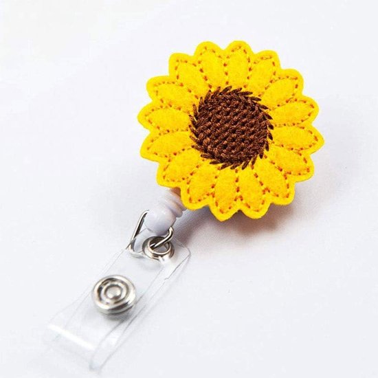 Schattige 24 inch Retractable ID Badge Holder Clip voor Vrouwen, Verpleegkundigen en Leraren - Handige Badge Reel Accessoires van Merkloos