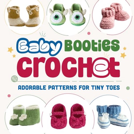 Schattige Haakpatronen voor Babybooties: Creatieve Ontwerpen voor Kleintjes van Merkloos