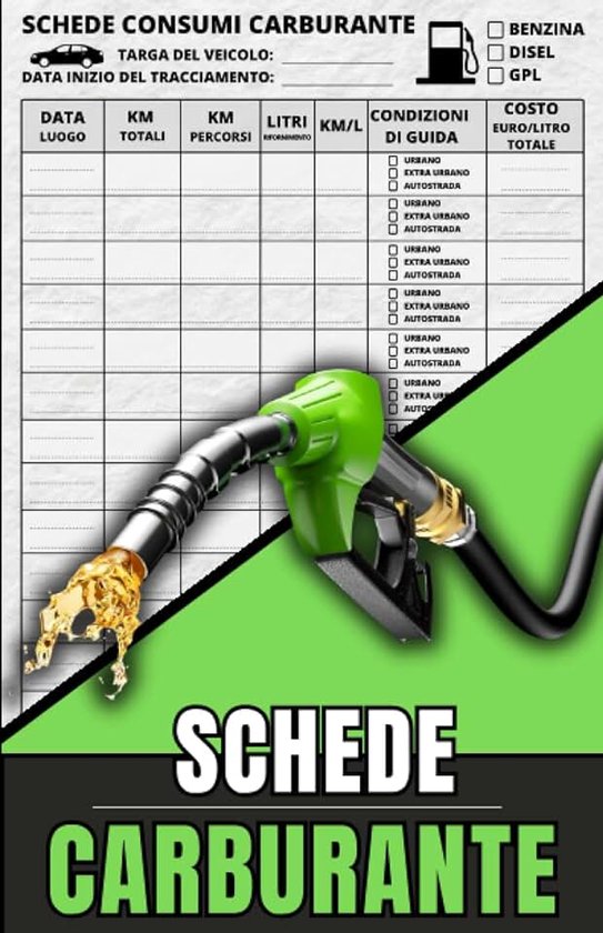 Schede carburante: Monitora il consumo di carburante con oltre 1000 rifornimenti registrati nel tuo diario di bordo