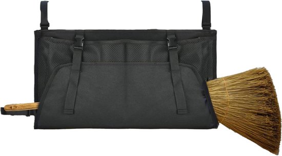 Schepnet - Bladenschepnet - Zwembad Reinigen - Duurzaam Nylon Materiaal - 61x62 cm - Zwart